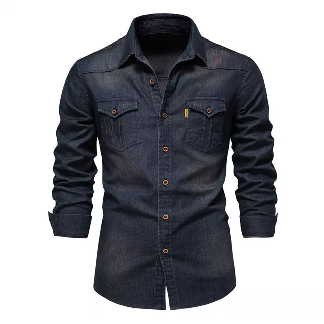 Men Deniom Shirts